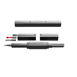 Ексклюзивний тиклер LOCKINK 5-head Flirting Tickler - Grey з п'ятьма насадками - - фото №6