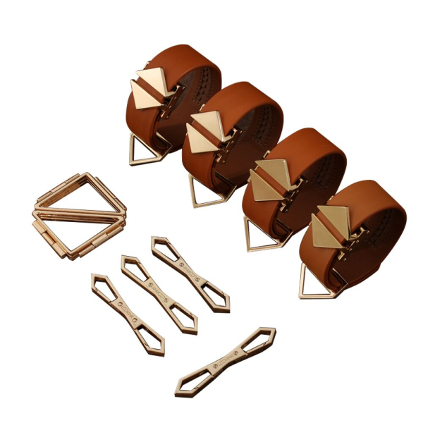 Набір для зв'язування LOCKINK Hogtie Set - Brown - фото