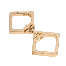 Сумка LOCKINK Mysterious Square Kink Bag - Brown - - фото №7