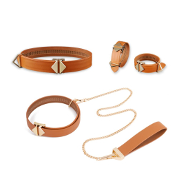 Сумка LOCKINK Mysterious Square Kink Bag - Brown - - фото №2