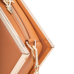 Сумка LOCKINK Mysterious Square Kink Bag - Brown - - фото №5