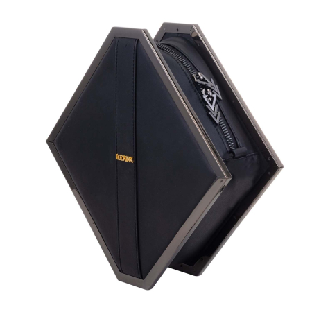Сумка LOCKINK Mysterious Square Kink Bag - Black - фото №7