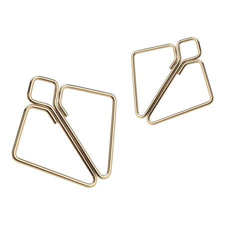 Затискачі для сосків з важкою підвіскою LOCKINK Nipple Clamps with Heavy Pendant - Golden - фото №3