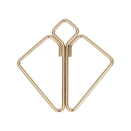 Затискачі для сосків з важкою підвіскою LOCKINK Nipple Clamps with Heavy Pendant - Golden - фото №2