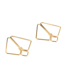 Затискачі для сосків з важкою підвіскою LOCKINK Nipple Clamps with Heavy Pendant - Golden - - фото №7