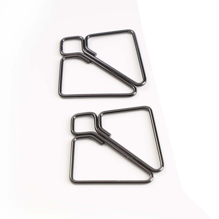 Затискачі для сосків з важкою підвіскою LOCKINK Nipple Clamps with Heavy Pendant - Grey - фото №2