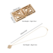Затискачі для сосків з важкою підвіскою LOCKINK Adjustable Nipple Clamps with Heavy Pendant - Golden Затискачі для сосків з важкою підвіскою LOCKINK Adjustable Nipple Clamps with Heavy Pendant - Golden - фото №10