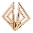 Затискачі для сосків з важкою підвіскою LOCKINK Adjustable Nipple Clamps with Heavy Pendant - Golden Затискачі для сосків з важкою підвіскою LOCKINK Adjustable Nipple Clamps with Heavy Pendant - Golden - фото №2