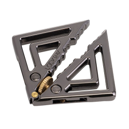 Затискачі для сосків з важкою підвіскою LOCKINK Adjustable Nipple Clamps with Heavy Pendant - Grey - - фото №2