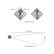 Затискачі для сосків з важкою підвіскою LOCKINK Adjustable Nipple Clamps with Heavy Pendant - Grey Затискачі для сосків з важкою підвіскою LOCKINK Adjustable Nipple Clamps with Heavy Pendant - Grey - фото №9