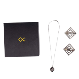 Затискачі для сосків з легкої підвіскою LOCKINK Adjustable Nipple Clamps with Light Pendant - Grey - - фото №9