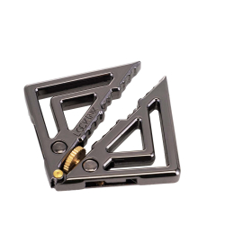 Затискачі для сосків з легкої підвіскою LOCKINK Adjustable Nipple Clamps with Light Pendant - Grey - - фото №6