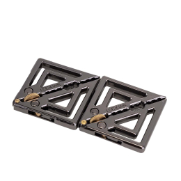 Затискачі для сосків з легкої підвіскою LOCKINK Adjustable Nipple Clamps with Light Pendant - Grey - - фото №4