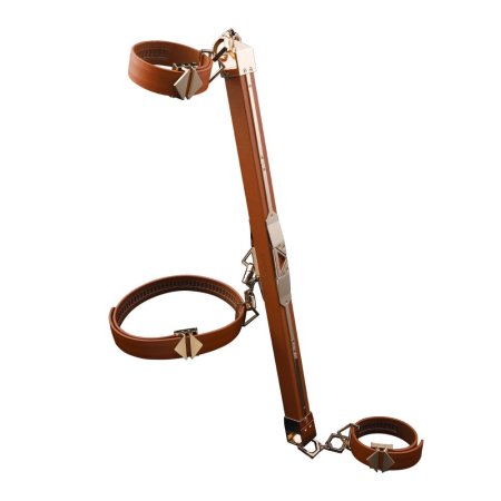 Фіксатор-розпірка LOCKINK Adjustable Spreader Bar Set - Brown - фото №3