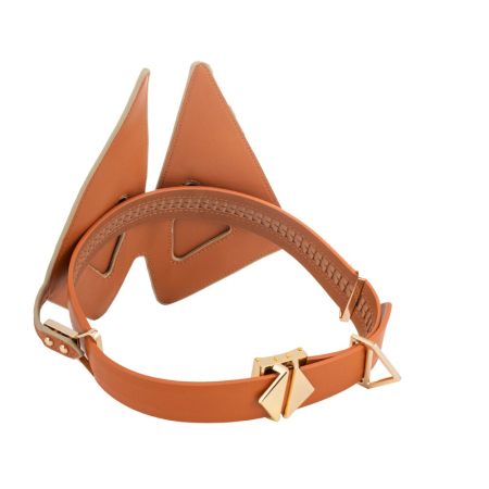 Маска на очі LOCKINK Vixen Blindfold Brown Set - фото №4