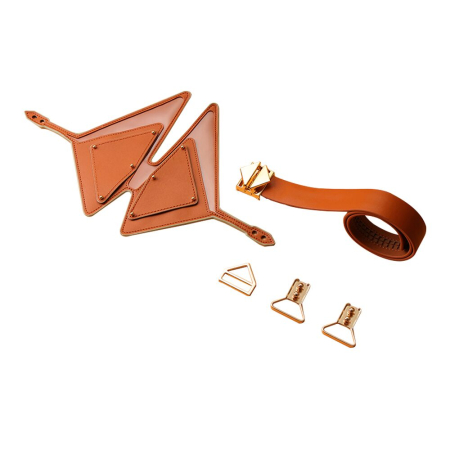 Маска на очі LOCKINK Vixen Blindfold Brown Set - фото №5