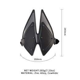 Маска на очі LOCKINK Vixen Blindfold Black Set - - фото №2