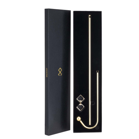 Анальний гак LOCKINK Golden Adjustable Anal Hook Set №7
