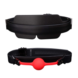 БДСМ-набір LOCKINK Moonlight Treasure Chest - Black Set - - фото №5