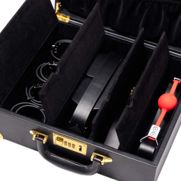 БДСМ-набір LOCKINK Moonlight Treasure Chest - Black Set - - фото №2