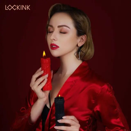 Свічки для BDSM LOCKINK SEVANDA Fetish Drip Candles Set 2 шт - фото №5