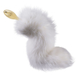 Металева анальна пробка Лисячий хвіст LOCKINK SEVANDA White Fox-Tail Anal Pear-shape Plug Металева анальна пробка Лисячий хвіст LOCKINK SEVANDA White Fox-Tail Anal Pear-shape Plug - фото №5