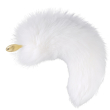 Металева анальна пробка Лисячий хвіст LOCKINK SEVANDA White Fox-Tail Anal Pear-shape Plug Металева анальна пробка Лисячий хвіст LOCKINK SEVANDA White Fox-Tail Anal Pear-shape Plug - фото №1