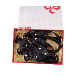 Портупея на груди LOCKINK SEVANDA Queen Chest Harness with Removable Bra - - фото №10