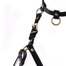 Портупея на груди LOCKINK SEVANDA Queen Chest Harness with Removable Bra - - фото №6