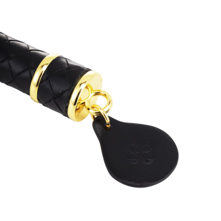 Флогер LOCKINK SEVANDA Red & Black Braided Tail Flogger - фото №4