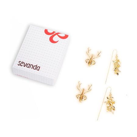 Затискачі для сосків LOCKINK SEVANDA Stag Adjustable Nipple Clamps Set - фото №6