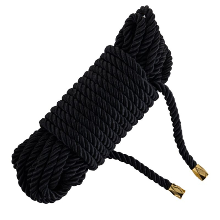 Мотузка для шибарі LOCKINK SEVANDA Shibari Pratice Rope Black, 8 метрів - фото