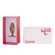 Анальна пробка LOCKINK SEVANDA Hollow Spiral Golden Metal Anal Plug - M size Анальна пробка LOCKINK SEVANDA Hollow Spiral Golden Metal Anal Plug - M size №3