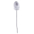 Уретральний зонд LOCKINK SEVANDA Vibrating & E-stim Metal Urethral Sounding - White - фото
