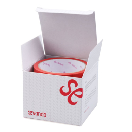 Електростатична стрічка для бондажу LOCKINK SEVANDA Electrostatic Tape - Red Tape, 16 м - - фото №3