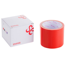 Електростатична стрічка для бондажу LOCKINK SEVANDA Electrostatic Tape - Red Tape, 16 м - фото
