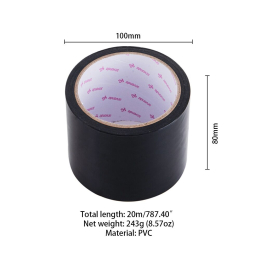 Електростатична стрічка для бондажу LOCKINK SEVANDA Electrostatic Tape - Black Tape, 16 м - - фото №2