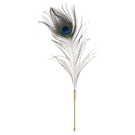Лоскітка LOCKINK SEVANDA Natural Peacock Flirting Feather Tickler, перо павича - фото №2