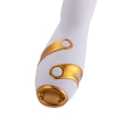 Вібратор-кролик з флогером LOCKINK SEVANDA Whip Vibrating Massage Wand - White & Golden Вібратор-кролик з флогером LOCKINK SEVANDA Whip Vibrating Massage Wand - White & Golden №5