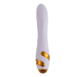 Вібратор-кролик з флогером LOCKINK SEVANDA Whip Vibrating Massage Wand - White & Golden Вібратор-кролик з флогером LOCKINK SEVANDA Whip Vibrating Massage Wand - White & Golden №3