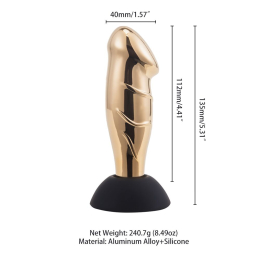 Масажери простати LOCKINK SEVANDA Hercules Vibrating Prostate Massager - - фото №7