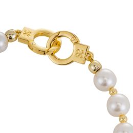 Перлинний нашийник з повідцем та наручниками LOCKINK Pearl Bondage & Restraint Set - - фото №7