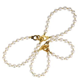 Перлинні наручники та поножі LOCKINK Pearl Bondage & Restraint Set - - фото №2