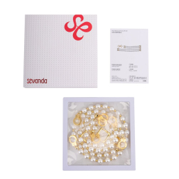 Перлинні наручники та поножі LOCKINK Pearl Bondage & Restraint Set - - фото №10