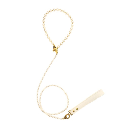 Перлинний нашийник з повідцем LOCKINK Pearl Collar & Leash Set - - фото №2