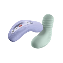 Накладний вібратор Fun Factory LAYA III soft violet, ефект постукування пальцем - - фото №6