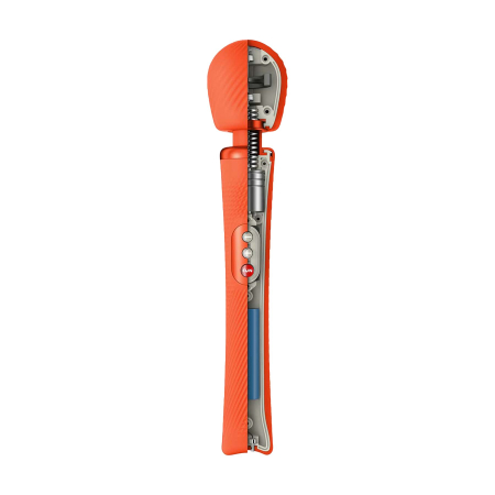 Вібромасажер Fun Factory VIM Vibrating Wand sunrise orange, суперпотужний та легкий, до 6 годин роботи - фото №3