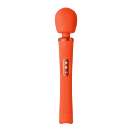 Вібромасажер Fun Factory VIM Vibrating Wand sunrise orange, суперпотужний та легкий, до 6 годин роботи - фото
