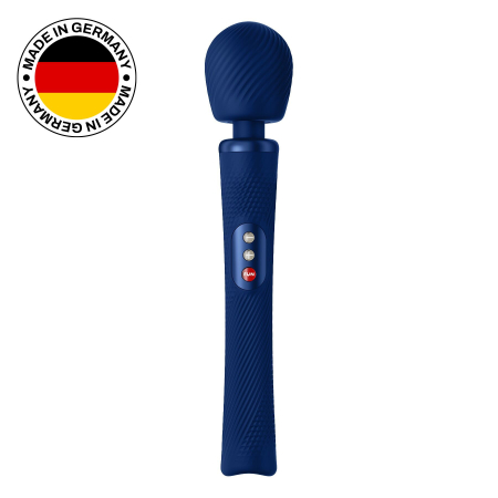 Вібромасажер Fun Factory VIM Vibrating Wand midnight blue, суперпотужний та легкий, до 6 годин роботи - фото №10
