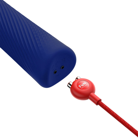 Вібромасажер Fun Factory VIM Vibrating Wand midnight blue, суперпотужний та легкий, до 6 годин роботи - фото №7
